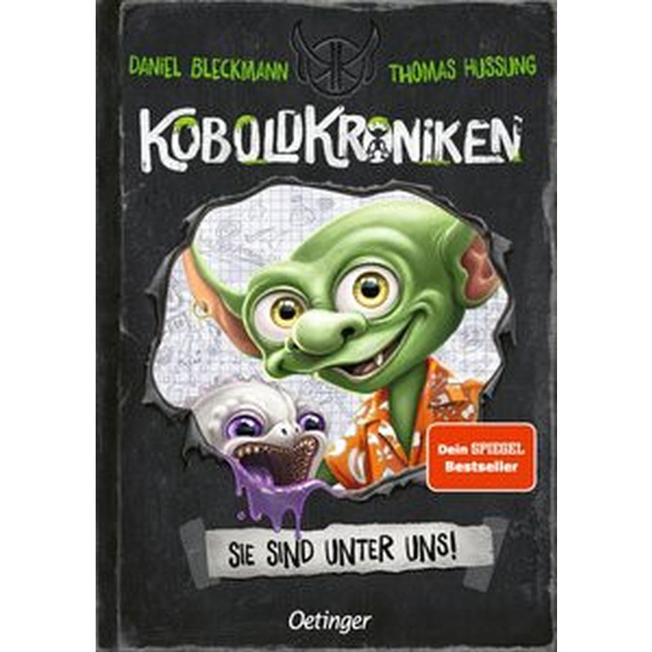 KoboldKroniken 1. Sie sind unter uns! Bleckmann, Daniel; Hussung, Thomas (Illustrationen) Couverture rigide 