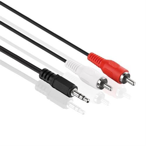 PureLink  PureLink LP-AC030-015 câble audio 1,5 m 2 x RCA 3,5mm Noir, Blanc, Rouge 