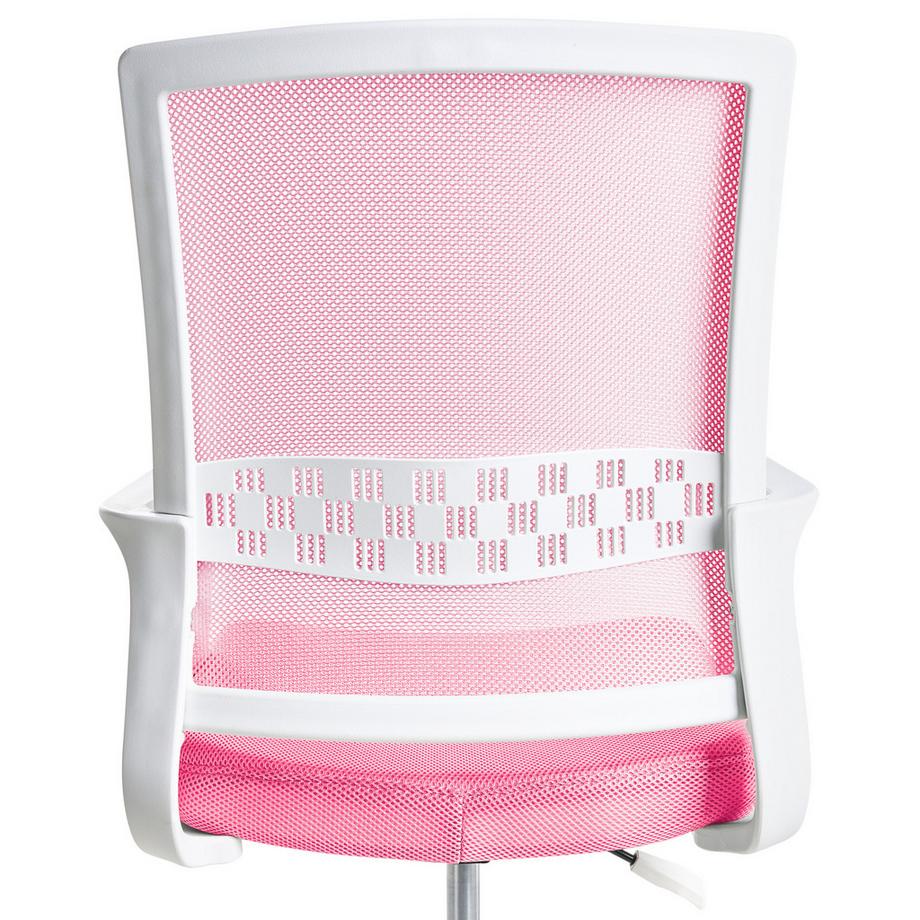 Beliani Chaise de bureau en Tissu maillé Traditionnel EASE  