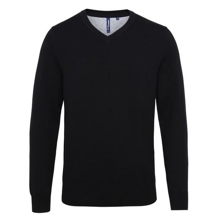 Pull en à col V