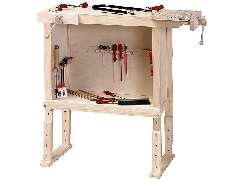 Image of Holzwerkbank Ohne Werkzeug Unisex ONE SIZE