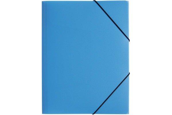 Pagna PAGNA Gummizugmappe Trend PP A4 21613-13 3 Klappen blau  