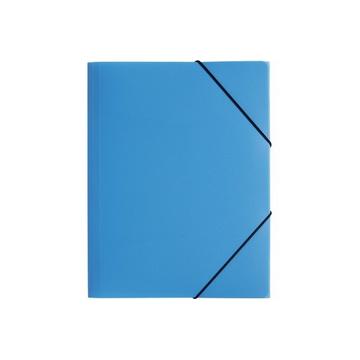 PAGNA Gummizugmappe Trend PP A4 21613-13 3 Klappen blau