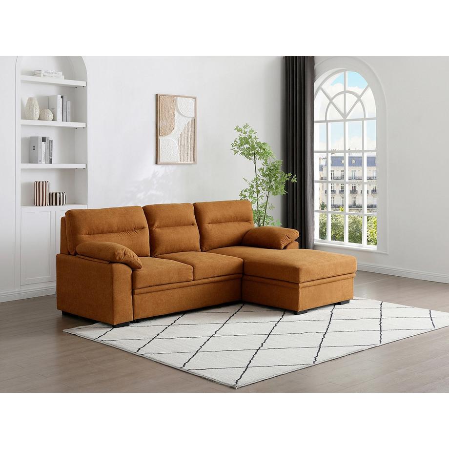 Vente-unique Divano letto 4 posti ULENIO  