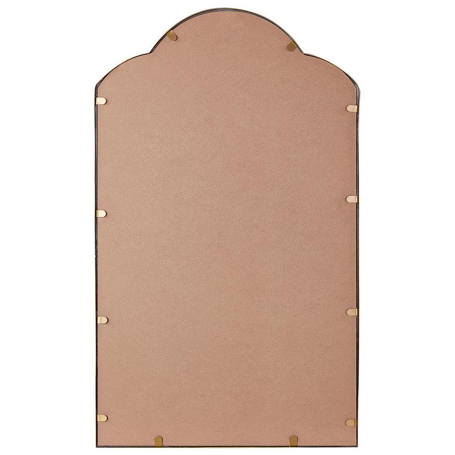 Beliani Miroir de coiffeuse en Métal Traditionnel SAVILLY  