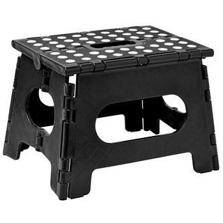eStore Tabouret Pliable - Noir  
