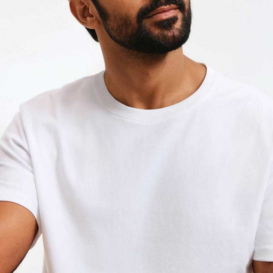 La Redoute Collections T-Shirt Col Rond Manches Courtes  