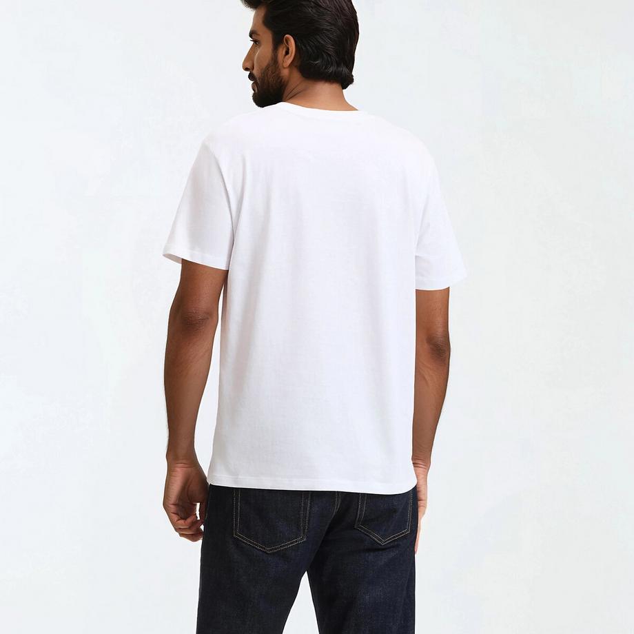 La Redoute Collections T-Shirt Col Rond Manches Courtes  