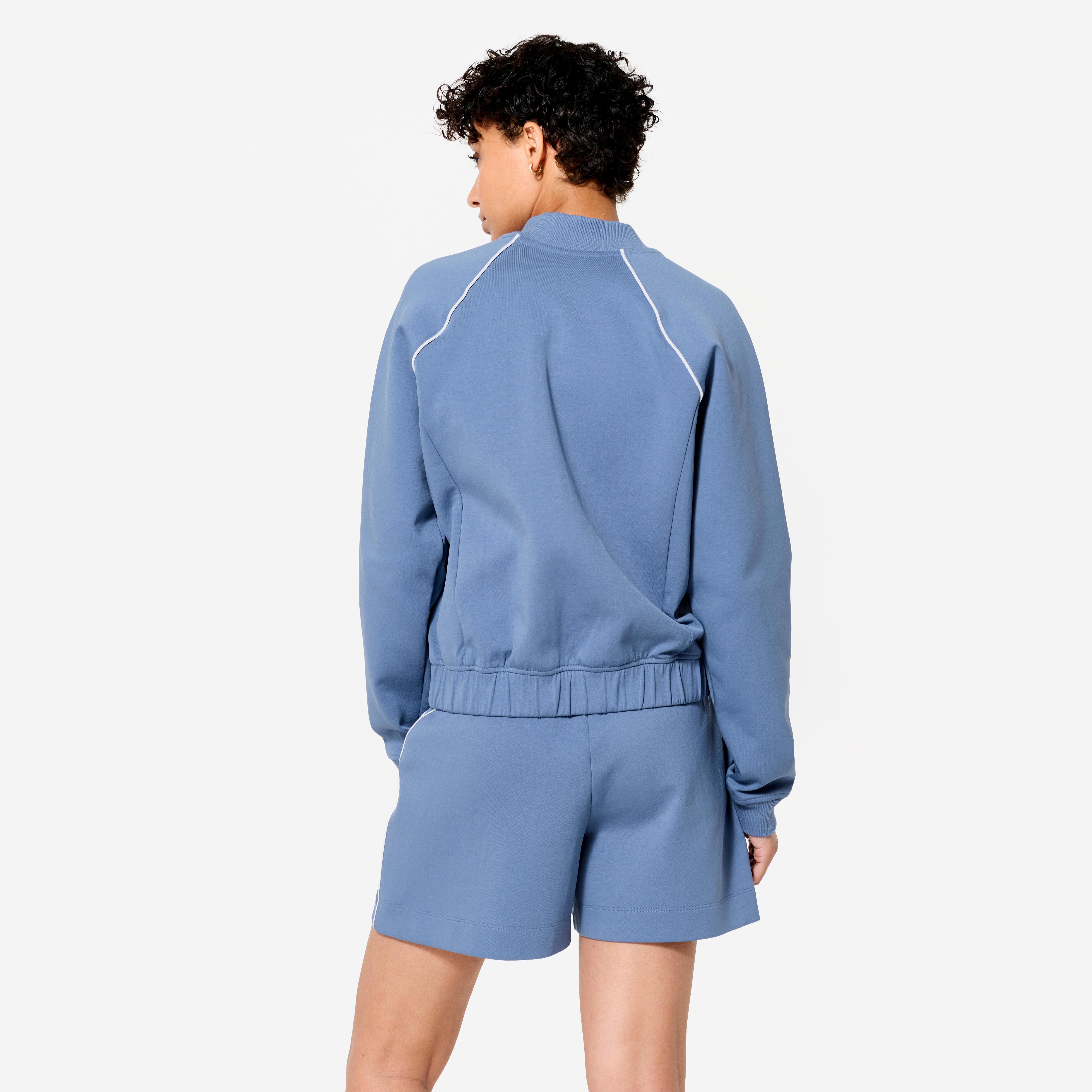 DOMYOS Bomber in Cotone con Cerniera Intera  