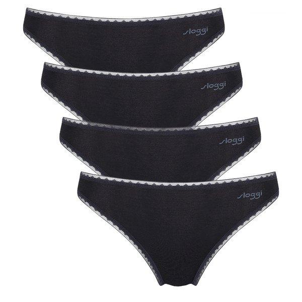 Image of 4er Pack Go - Tai-slip Damen Schwarz XL