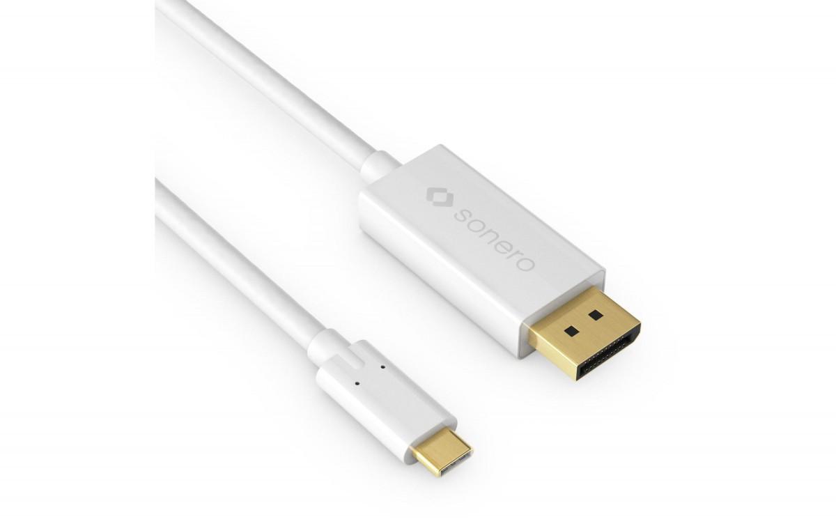 sonero  Kabel USB Type-C - DisplayPort, 2 m 