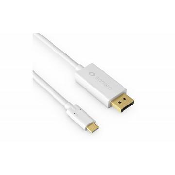 Kabel USB Type-C - DisplayPort, 2 m