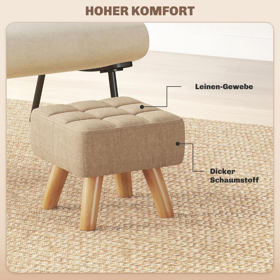 HOMCOM Tabouret  