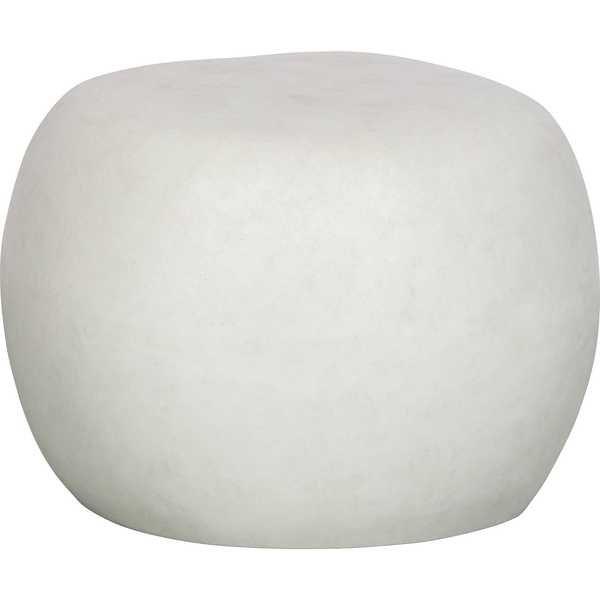 Image of Couchtisch Pebble weiss 50x50 Couchtisch Pebble weiss 50x50
