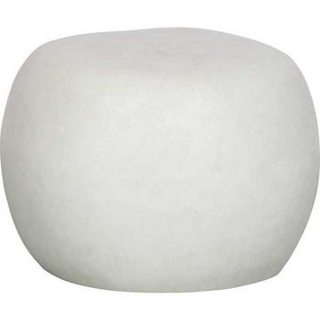 Table basse Pebble blanc 50x50