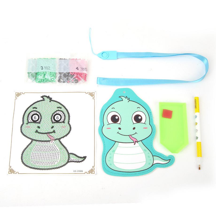 Cover-Discount  Diy Kit De Bricolage Paillettes Strass Pendentif 