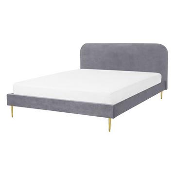 Letto con rete a doghe en Velluto Glamour FLAYAT