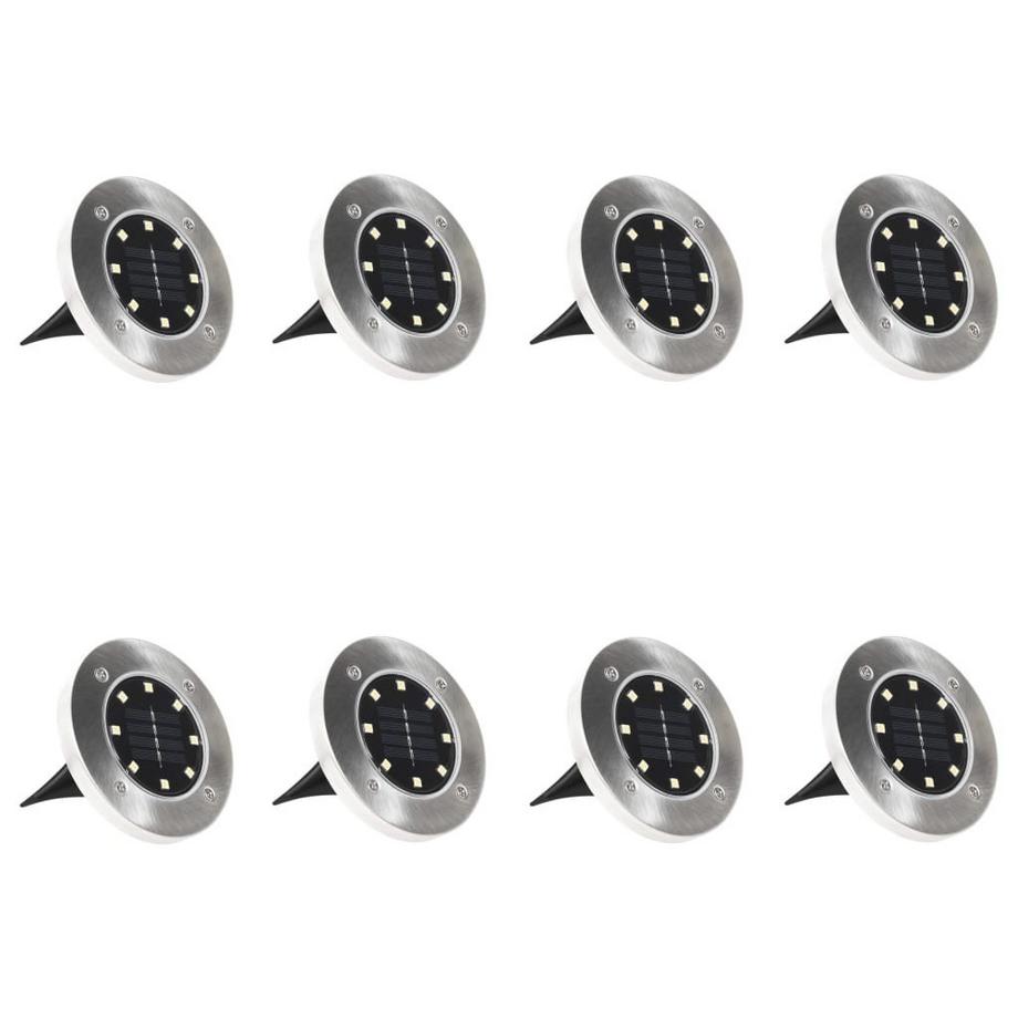 VidaXL Solar-bodenleuchte plastik  