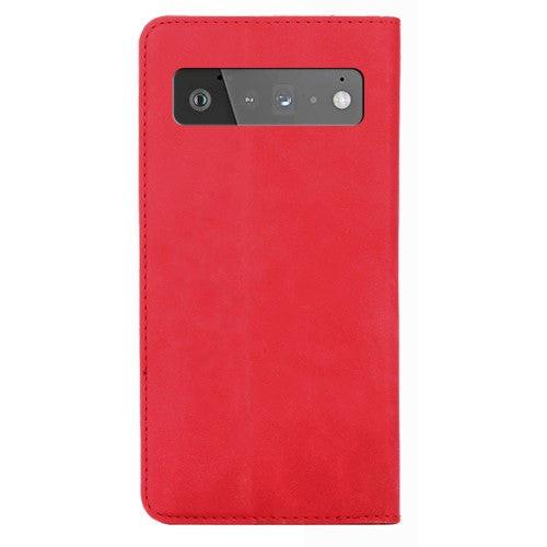 Cover-Discount  custodia Google Pixel 6 Pro - Custodia Vintage Flip nera 