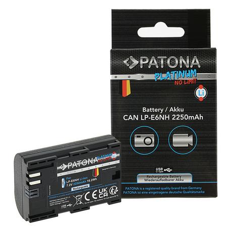 Patona  PATONA 1361 batterie de caméra/caméscope Lithium-Ion (Li-Ion) 2250 mAh 