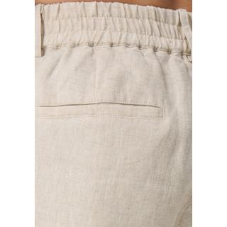 CASH-MERE.CH Pantalon Chino Long en Lin  