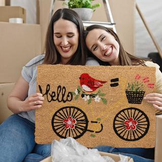 B2X Zerbino in cocco per bicicletta  