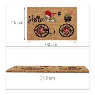 B2X Zerbino in cocco per bicicletta  