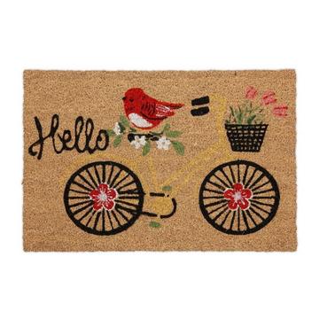 Zerbino in cocco per bicicletta