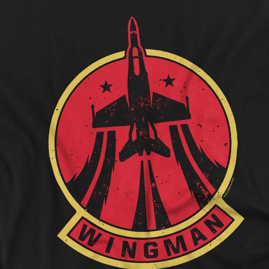 Top Gun Wingman T-Shirt Maniche Lunghe  
