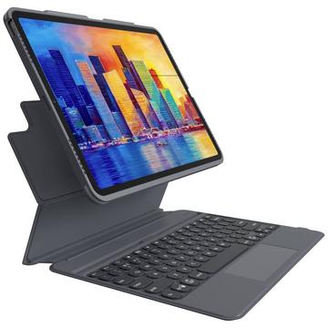 ZAGG Tastiera per tablet con BookCover ProKeys with Trackpad Grigio scuro