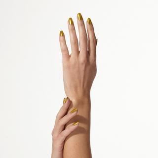 Lovenlayer  adesivi per unghie Autocollants pour ongles Metallic Shiny Gold 