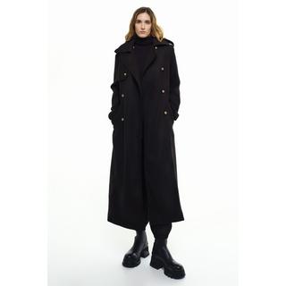 RICANO  Mantel Simona, Trenchcoat mit Gürtel und Schulterklappen 