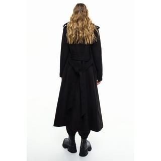 RICANO  Cappotto per donna Simona, trench con cintura e epaulettes 