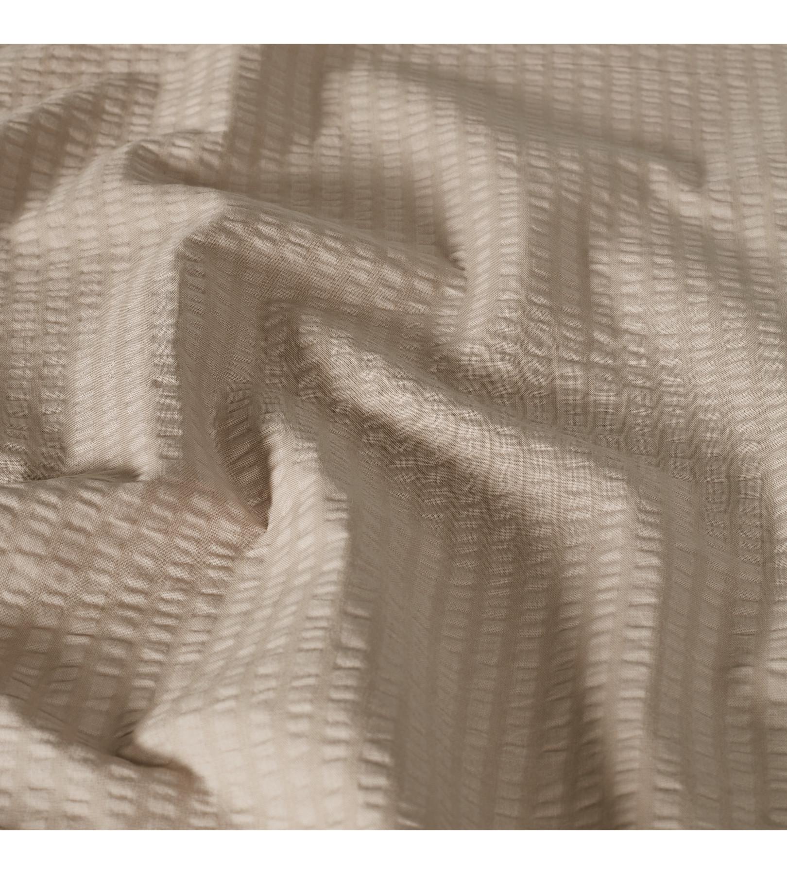 Flair Seersucker Tinta Unita Set Biancheria da Letto  