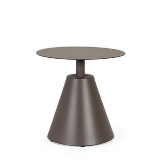 mutoni Table d&#039;appoint de jardin Aloha Cocoa ronde 50  