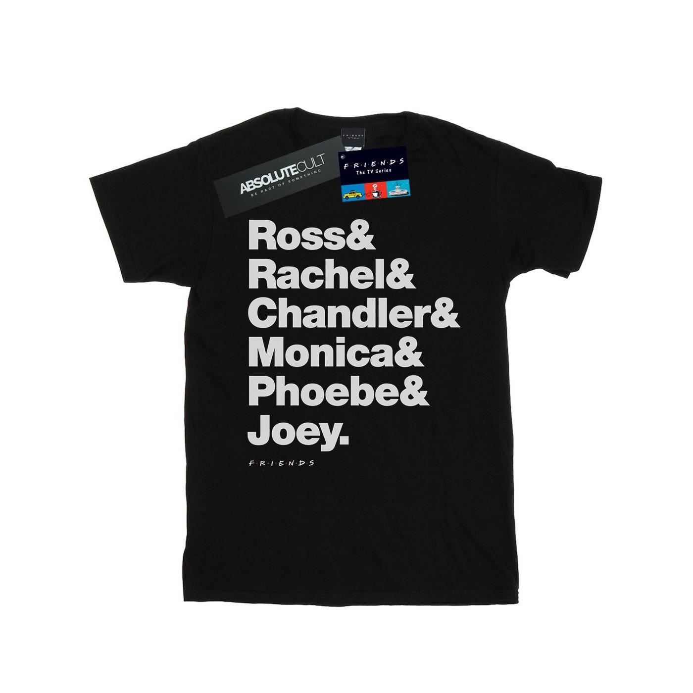 Image of First Names Text Tshirt Mädchen Schwarz 152-158