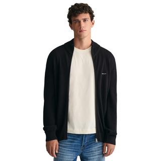 GANT Baumwoll Pique Half Zip Cardigan  