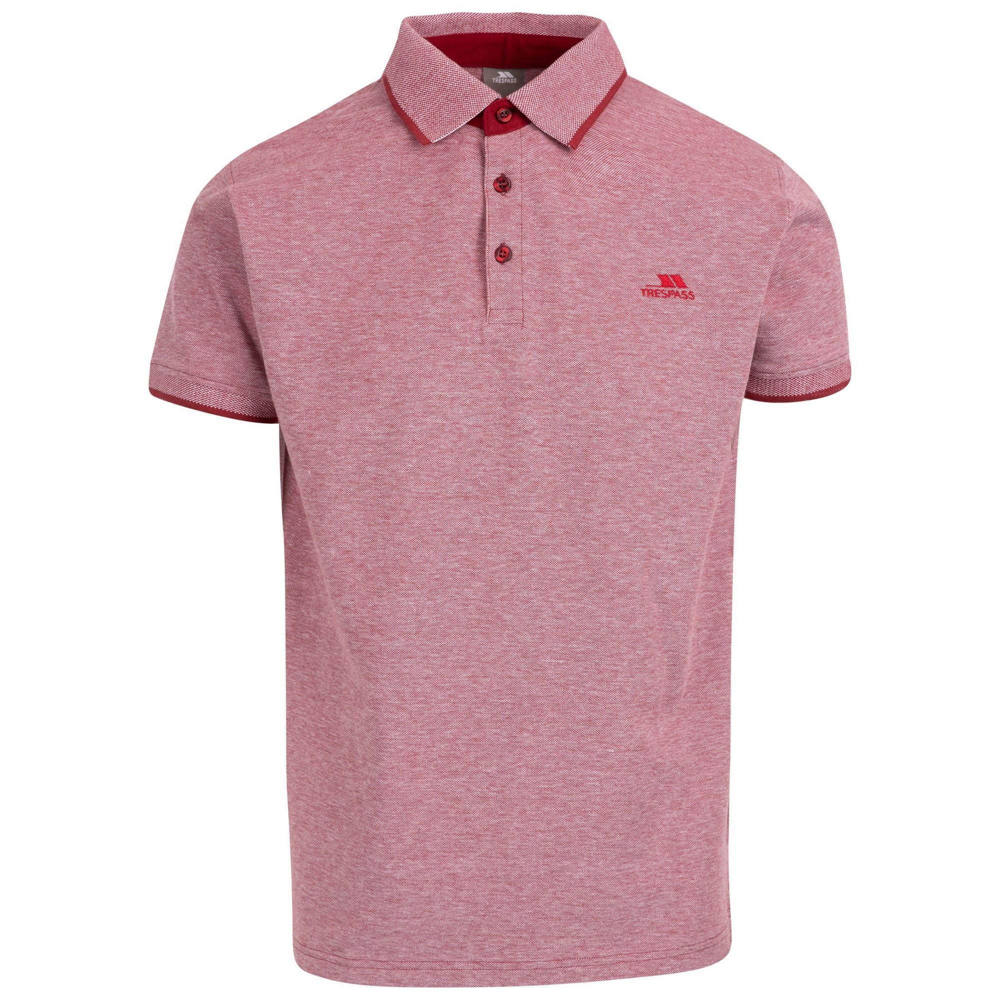 Image of Skate Poloshirt Herren Rot Bunt XS
