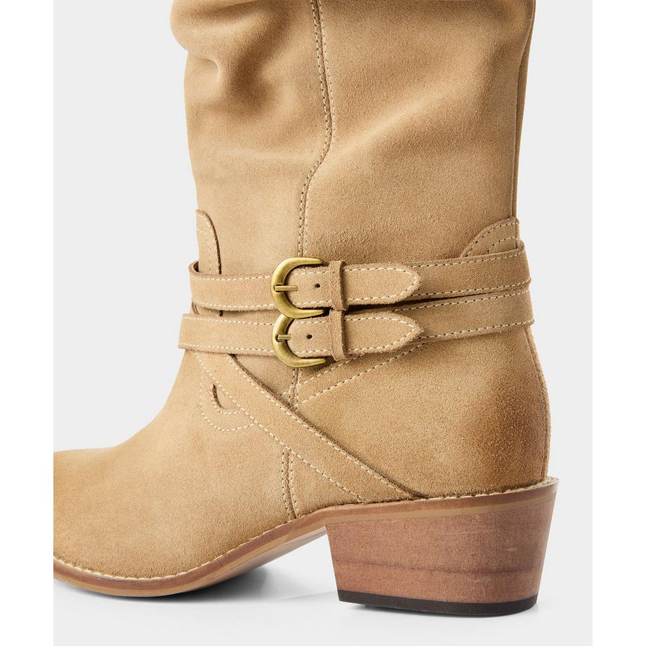 Joe Browns Locker geschnittene Stiefel aus Veloursleder  