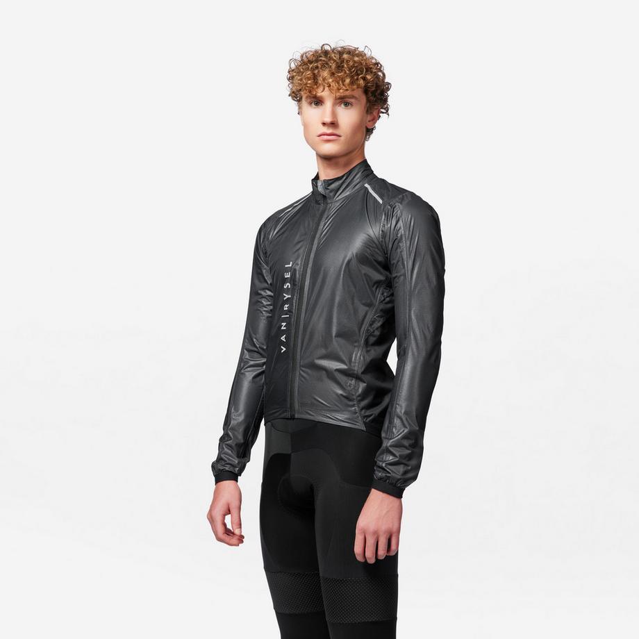VAN RYSEL  Giacca antipioggia bici racer ultralight uomo 