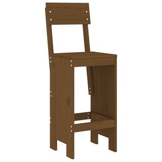 VidaXL Tabouret de bar bois de pin  