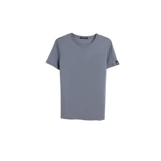 Bellemere New York  Grand T-shirt en coton à col rond 160G 