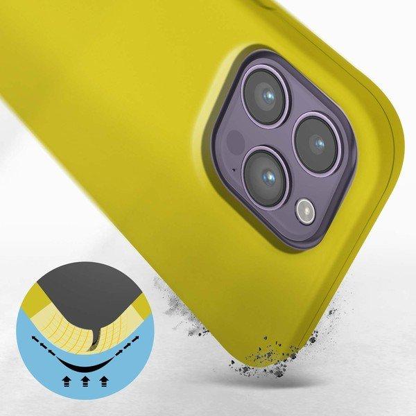 Avizar  Coque iPhone 14 Pro Max Jaune 