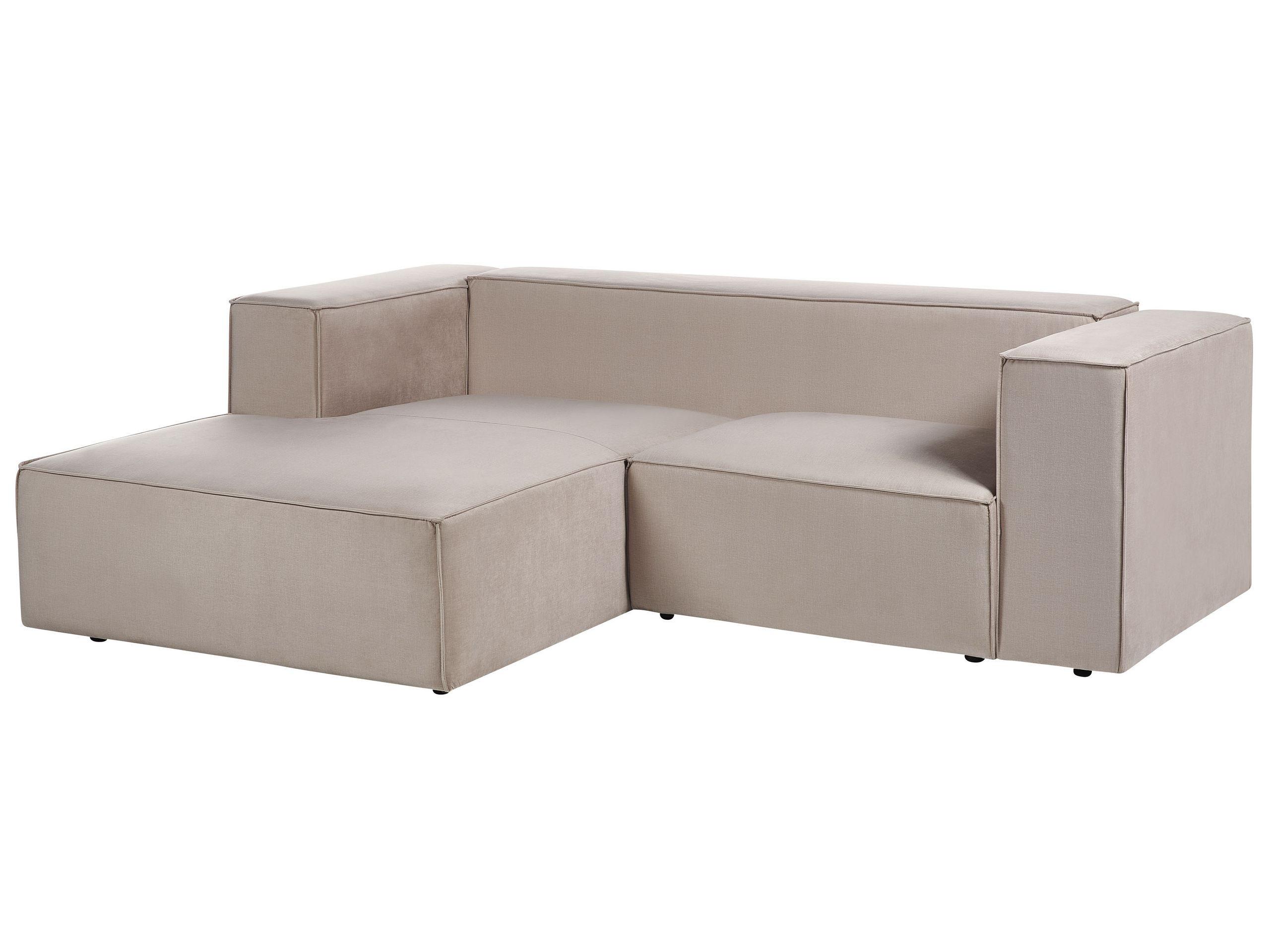 Beliani 2 Sitzer Sofa aus Samtstoff Skandinavisch VERNON  