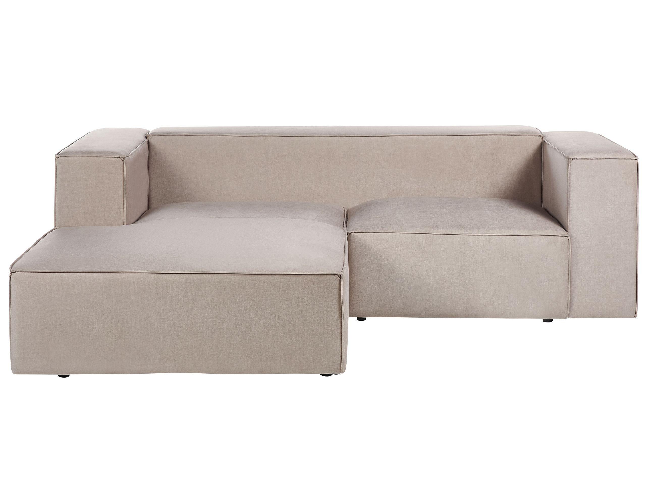 Beliani 2 Sitzer Sofa aus Samtstoff Skandinavisch VERNON  