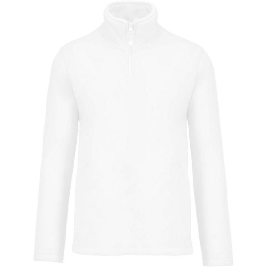 Kariban  fleecejacke mit reißverchlußkragen enzo 