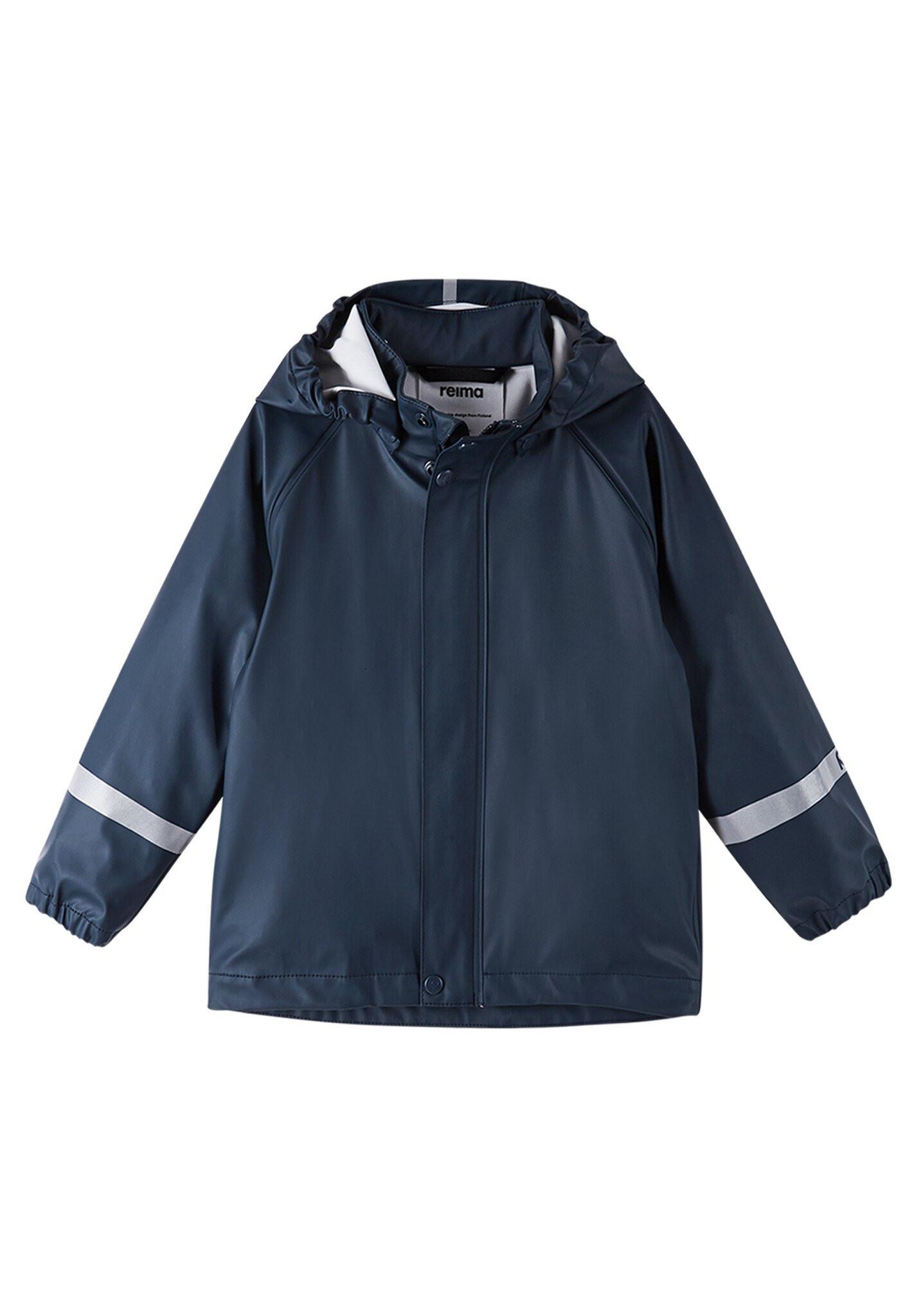 Image of Kinder Regenjacke Lampi Navy Jungen Blau 116
