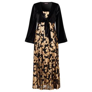 Joe Browns  PETITE Robe Maxi Velours Manches Kimono 