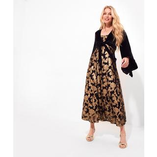 Joe Browns  PETITE Maxikleid mit Kimonoärmeln aus Velours 