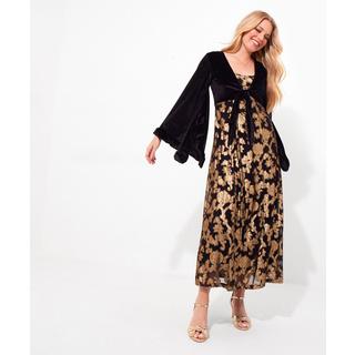 Joe Browns  PETITE Robe Maxi Velours Manches Kimono 